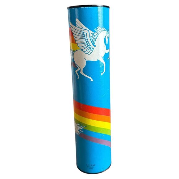 Vintage 1980s Pegasus Kaleidoscope Unicorn Rainbow Otagiri Japan Retro Toy - Picture 3 of 6